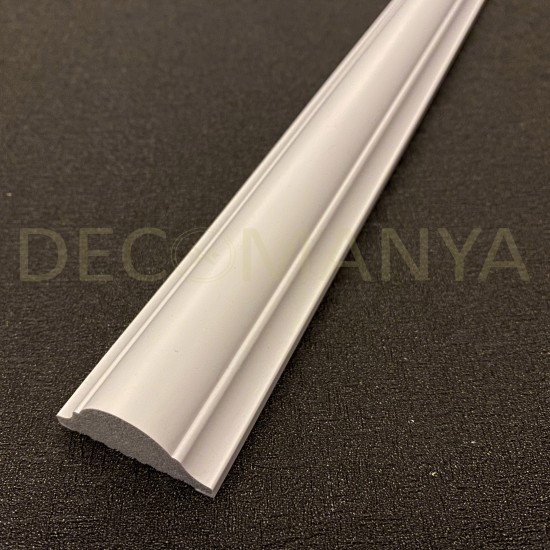 Decomanya Boyanabilir Duvar Çıtası 4 cm (Özel Ölçüde Kesim)