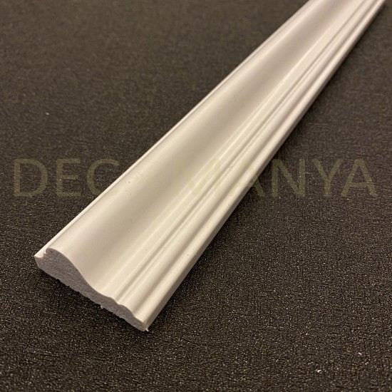 Decomanya Boyanabilir Duvar Çıtası 4 cm (Özel Ölçüde Kesim)