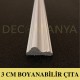 Decomanya Boyanabilir Duvar Çıtası 3 cm (Özel Ölçüde Kesim)