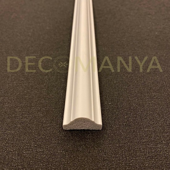 Decomanya Boyanabilir Duvar Çıtası 2,5 cm (Özel Ölçüde Kesim)