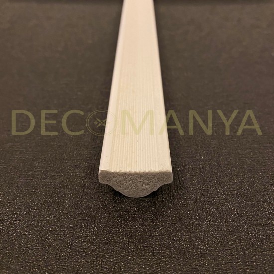 Decomanya Boyanabilir Duvar Çıtası 2,5 cm (Özel Ölçüde Kesim)